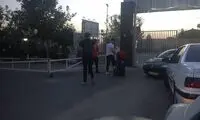 مدافع تیم ملی با عصا، اردو را ترک کرد