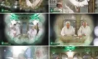 غبارروبی مراجع از مضجع حرم رضوی
