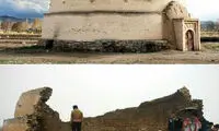 یک بنای تاریخی دیگر در همدان فرو ریخت