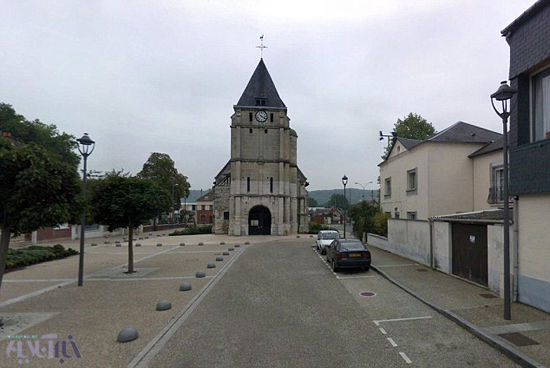 گروگانگیری در کلیسای نورماندی فرانسه