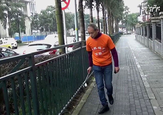 میلیونر چینی زباله‌های خیابان را جمع می‌کند
