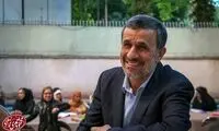 رضا رویگری و پورعرب در مراسم افطاری احمدی‌نژاد