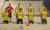 تمرین طارمی با ساحلی بازان در بوشهر