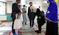 حجاب همسر ولیعهد انگلیس در مسجد