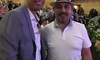 رضا عطاران و عادل فردوسی‌پور در برج میلاد