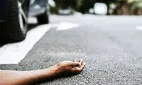لحظه هولناک زیر گرفتن یک زن توسط راننده بی‌دقت!