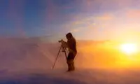 عکس روز نشنال جئوگرافیک؛ طلوع یخ زده
