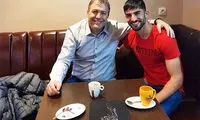 دیدار اسکوچیچ با مدافع تیم ملی در بلژیک