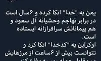 کنایه نماینده مجلس به مقاومت مردم اوکراین