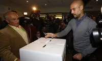 عکس: گوارديولا در رفراندوم ايالت کاتالونيا