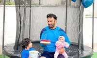 تصویری از جشن تولد بچه غول استقلالی‌ها