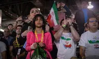 شادی ایرانیان از قهرمانیِ کشورمان در خاک آمریکا
