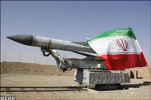 پرواز موشکهای ایران بر فراز آسمان تل آویو