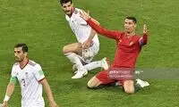 فریاد سعید عزت‌اللهی بر سر کریس رونالدو