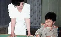 عکس: رهبر کره شمالی و خانم معلمش