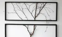 شاخه‌های خشک تزئینی در دکوراسیون منزل!
