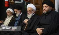 علما و مراجع تقلید در دفتر آیت الله موسوی اردبیلی