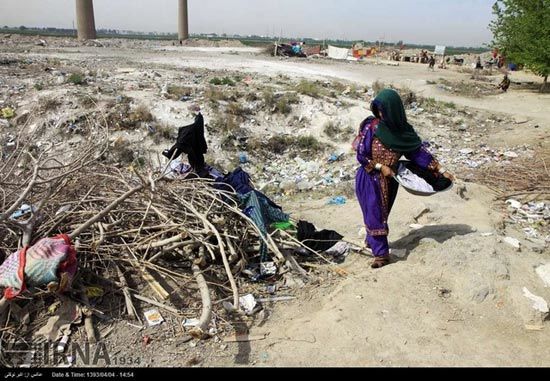 عکس: زاغه نشینی اتباع خارجی در تهران