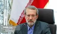 لاریجانی: گرفتار حقه‌بازی آمریکایی هستیم