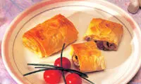 آشپزی آسان با میگو و قارچ در خمیر فیلو