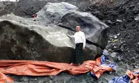 سنگ 175 تنی به ارزش 500 میلیارد تومان