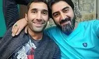 شوخی هادی کاظمی با محمدرضا علیمردانی در اکران "آقای زالو"