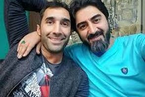 شوخی هادی کاظمی با محمدرضا علیمردانی در اکران "آقای زالو"