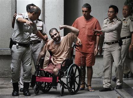 2 متهم ایرانی در دادگاه تایلند +عکس