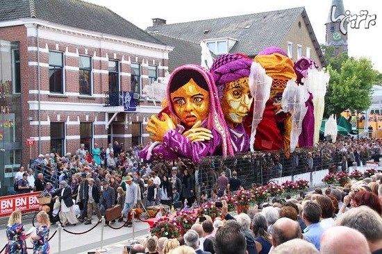 فستیوال رژه شناورهای گل در هلند