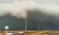 باران شدیدی که بندر گناوه را «ونیز» کرد