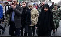 عکس: «حاج قاسم» در راهپیمایی 22 بهمن