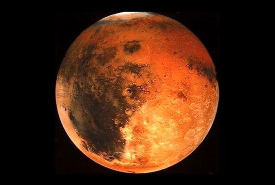 ماه و مریخ همنشین می شوند