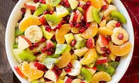 منوی رنگارنگ شب یلدا؛ سالاد میوه زمستانی