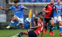 سری آ؛ پیروزی دیرهنگام ناپولی در خانه جنوا