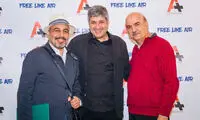رضا عطاران و ایرج طهماسب در افتتاحیه فیلم جدید