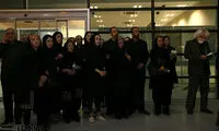عکس: استقبال از پیکر کیارستمی در فرودگاه