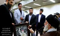 عکس: گفتگوی رهبری با قهرمانان ورزشی