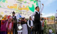عکس: جشن نمادین و شاد آملی ها در بهار