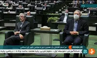 حضور دو رئیس مجلس در ادوار گذشته در یک قاب