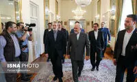 دیدار علی لاریجانی با محمد جواد ظریف