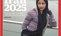 دختر گمنام  ایرانی روی جلد مجله تایم