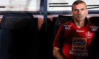 سیدجلال با پرسپولیس تمرین نکرد