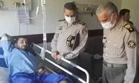 عیادت فرمانده کل ارتش از جانبازان حادثه کنارک