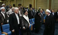عکس: ضیافت افطار روحانی با سیاسیون