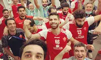 شادی پرسپولیسی‌ها بعد از صعود به فینال