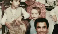 عکس: علیرضا افتخاری در تولد شجریان