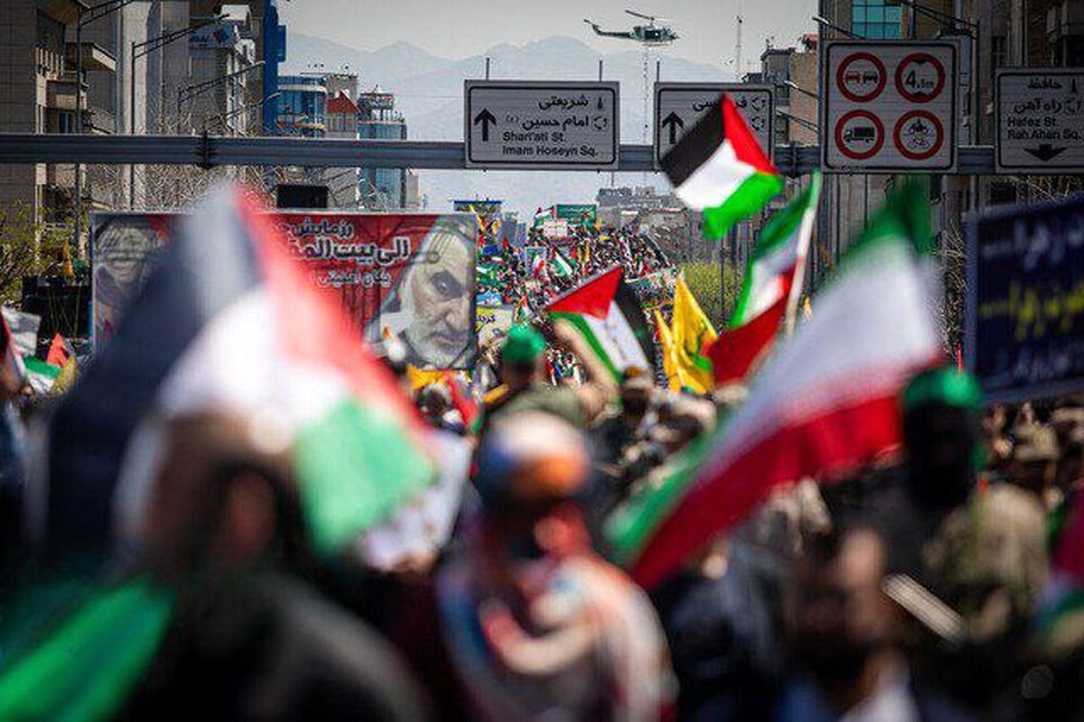   تصاویری از چهره‌های سیاسی در راهپیمایی روز قدس 