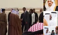 اتفاقی عجیب هنگام ورود اوباما به عربستان