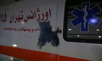 عکس: آمبولانس را هم با نارنجک زدند