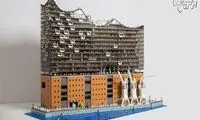 ساخت یک شاهکار هنری با 20 هزار لِگو